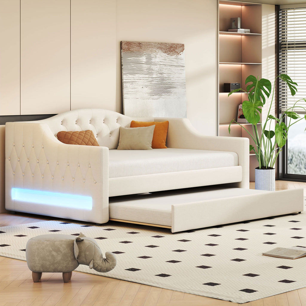 Daybed With LED Belt