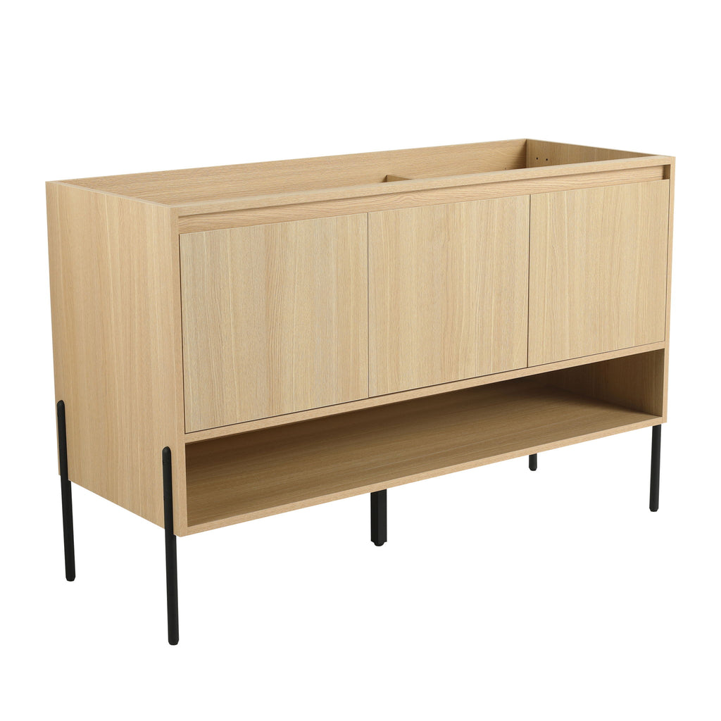 Freestanding Bathroom Vanity & Soft Close Cabinet Doors