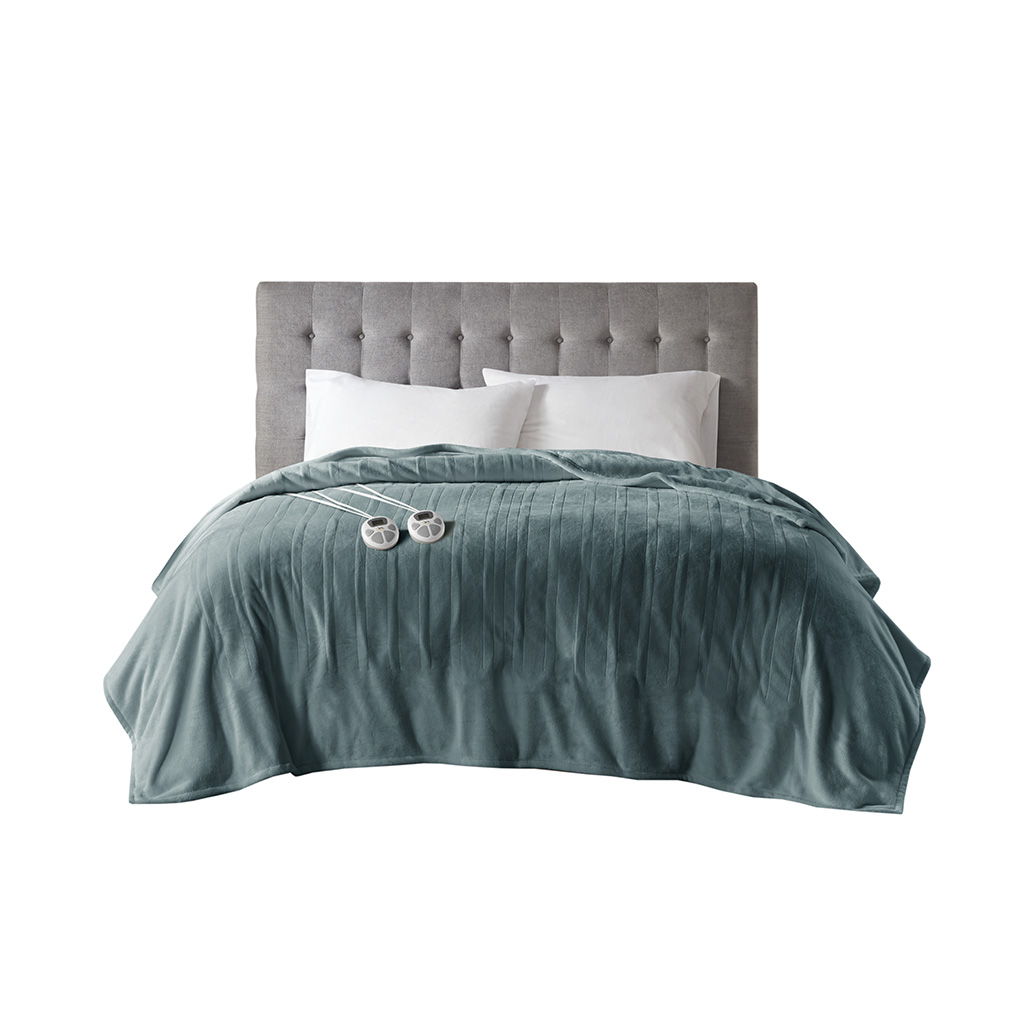 King Heated Blanket - Teal