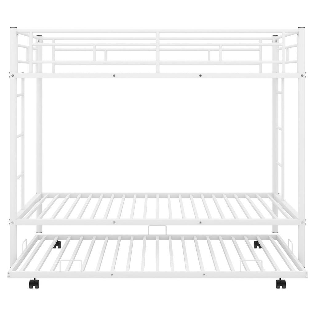 Twin Over Twin Bunk Bed With Trundle
