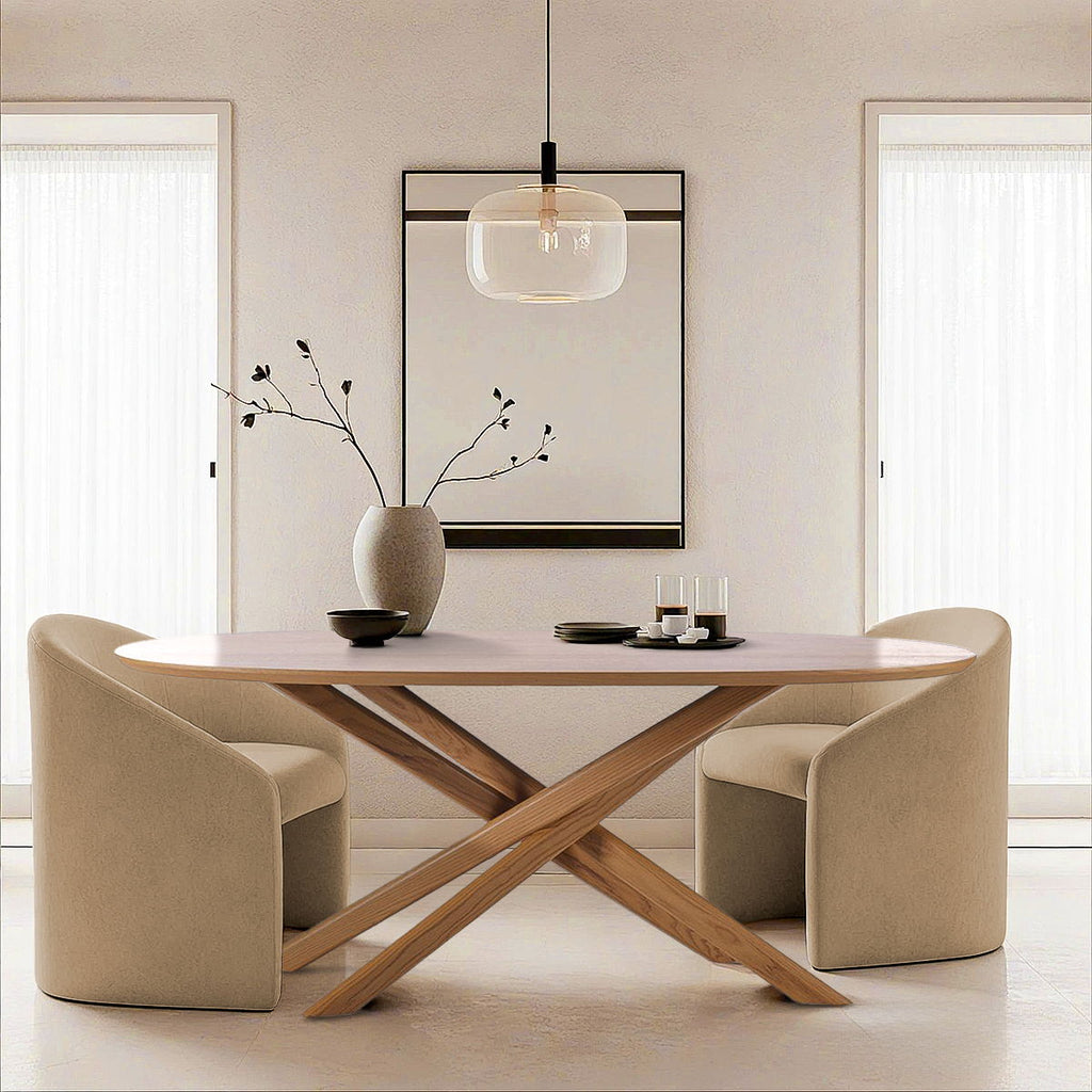 Pierre - Dining Table - Sand