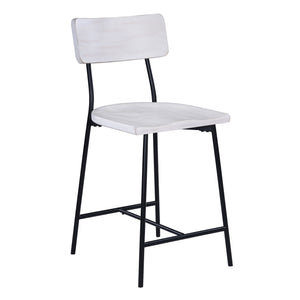 Badin - Counter Stool - White Washed