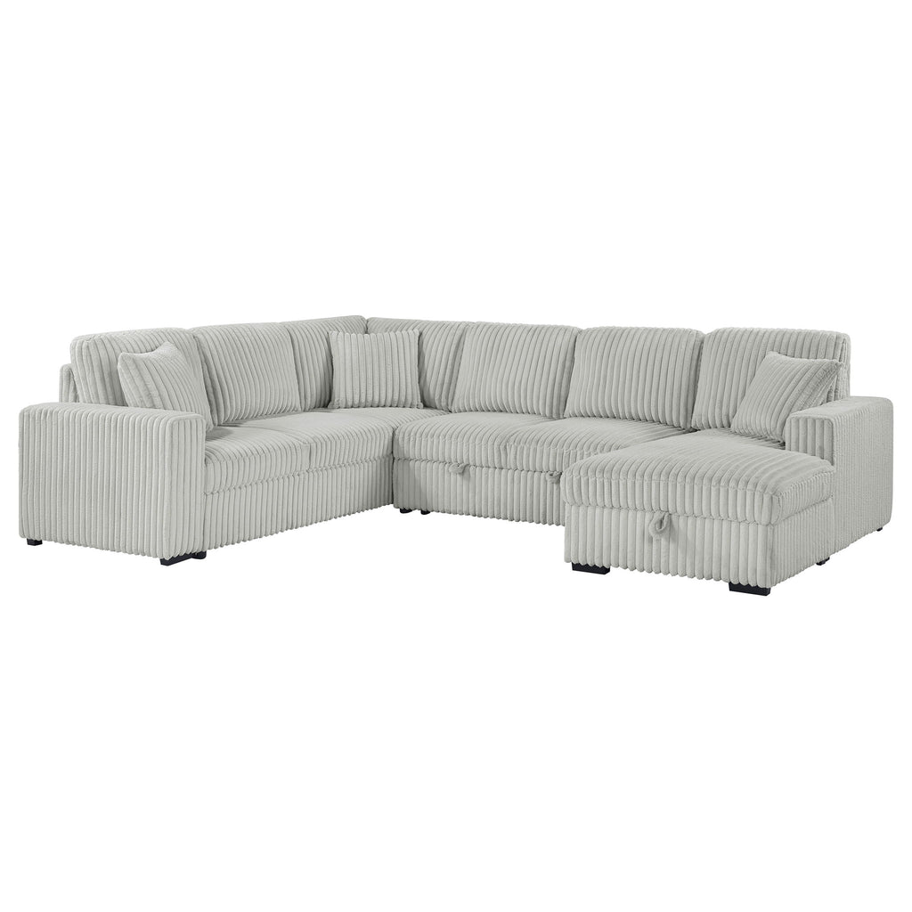 Thurston - Storage Sectional Sofa With Pop Up Bed