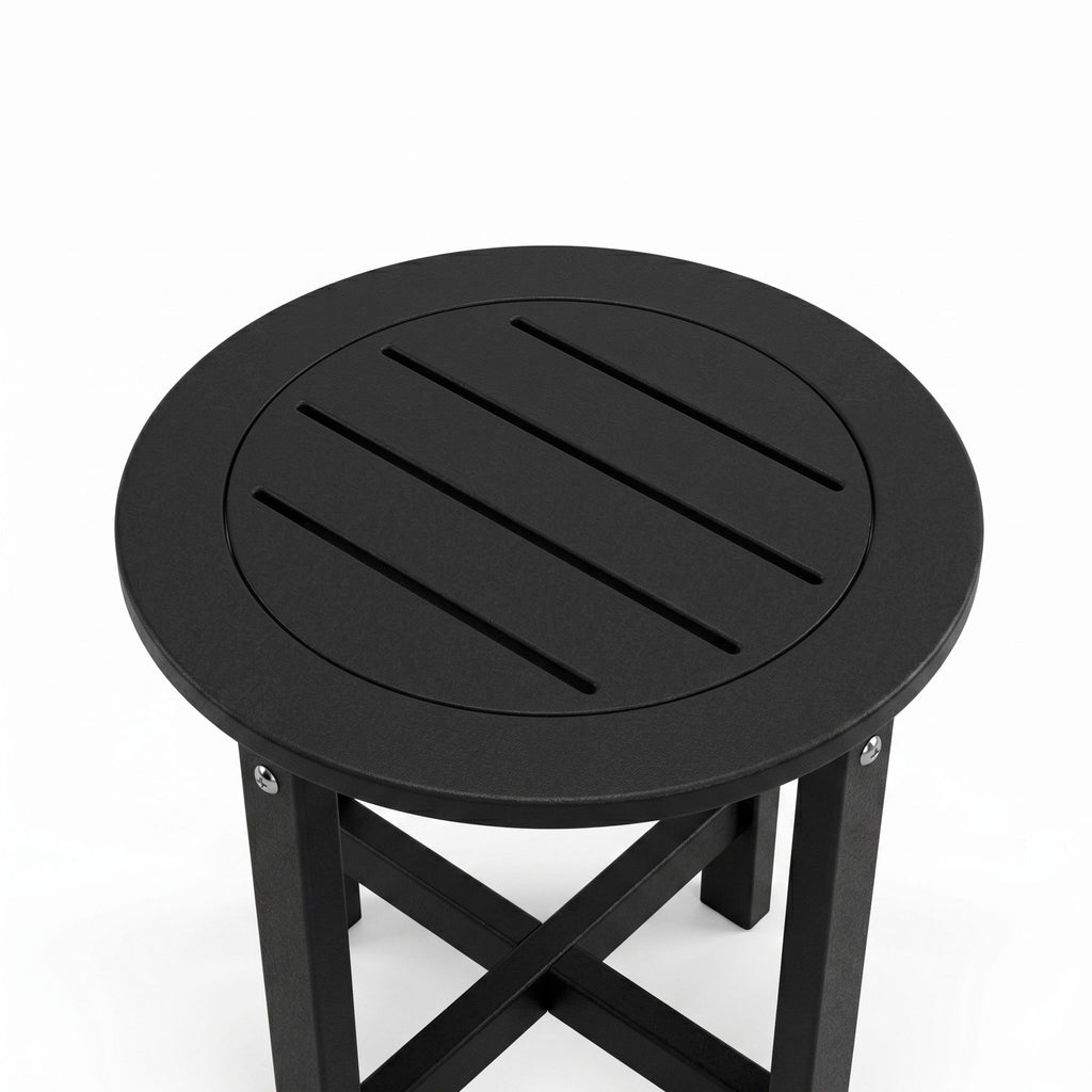 Round Outdoor Side Table