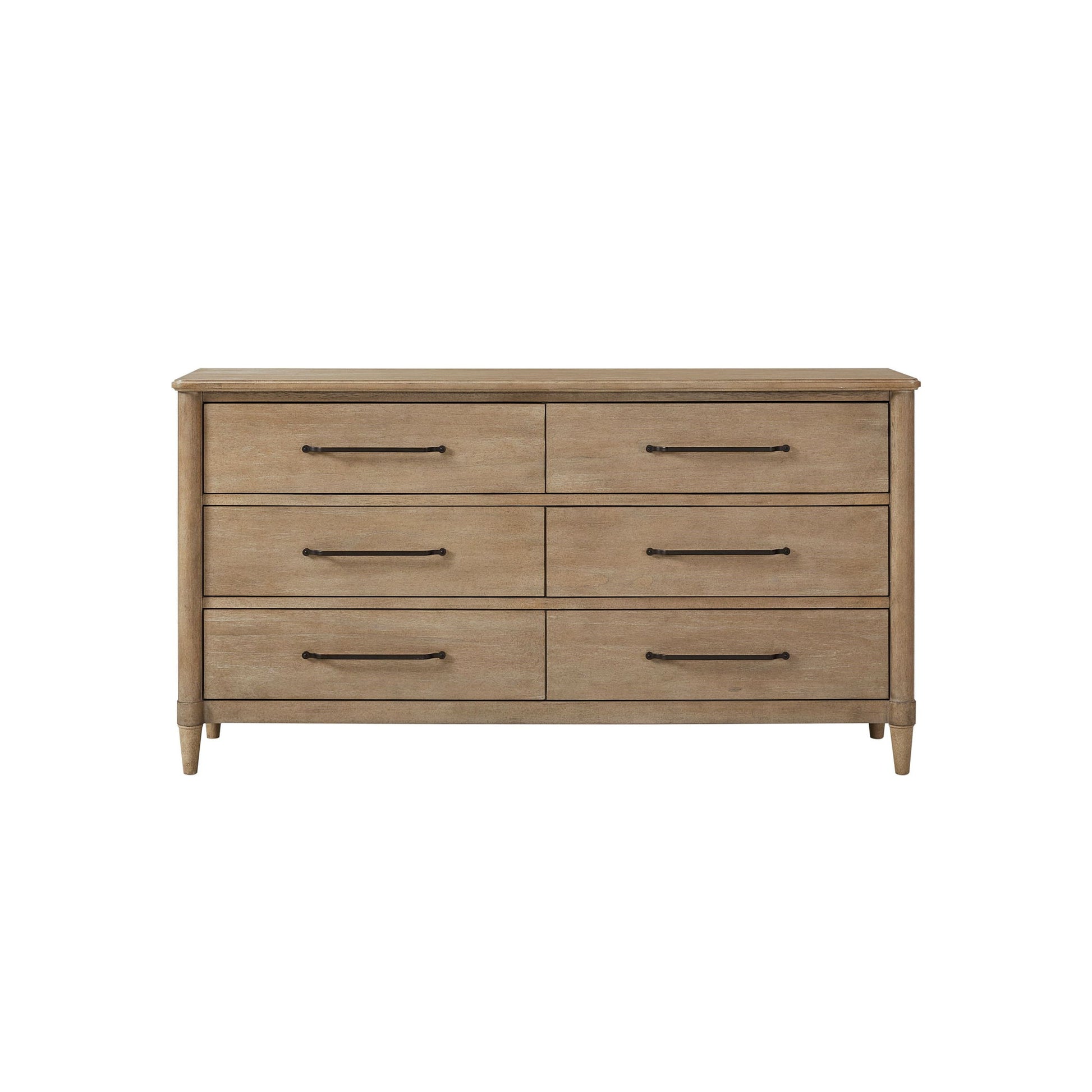 Casual 6 Drawer Dresser - Sand