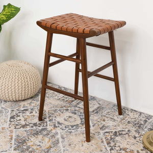 Maya - Stool - Rustic / Tan