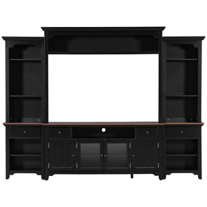 Extra Large TV Stand, Entertainment Center With Storage Cabinets