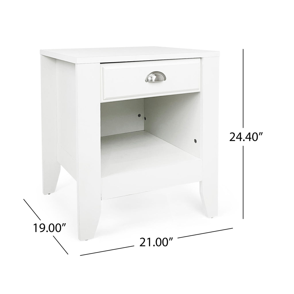 Cleary - Contemporary Nightstand With Drawer