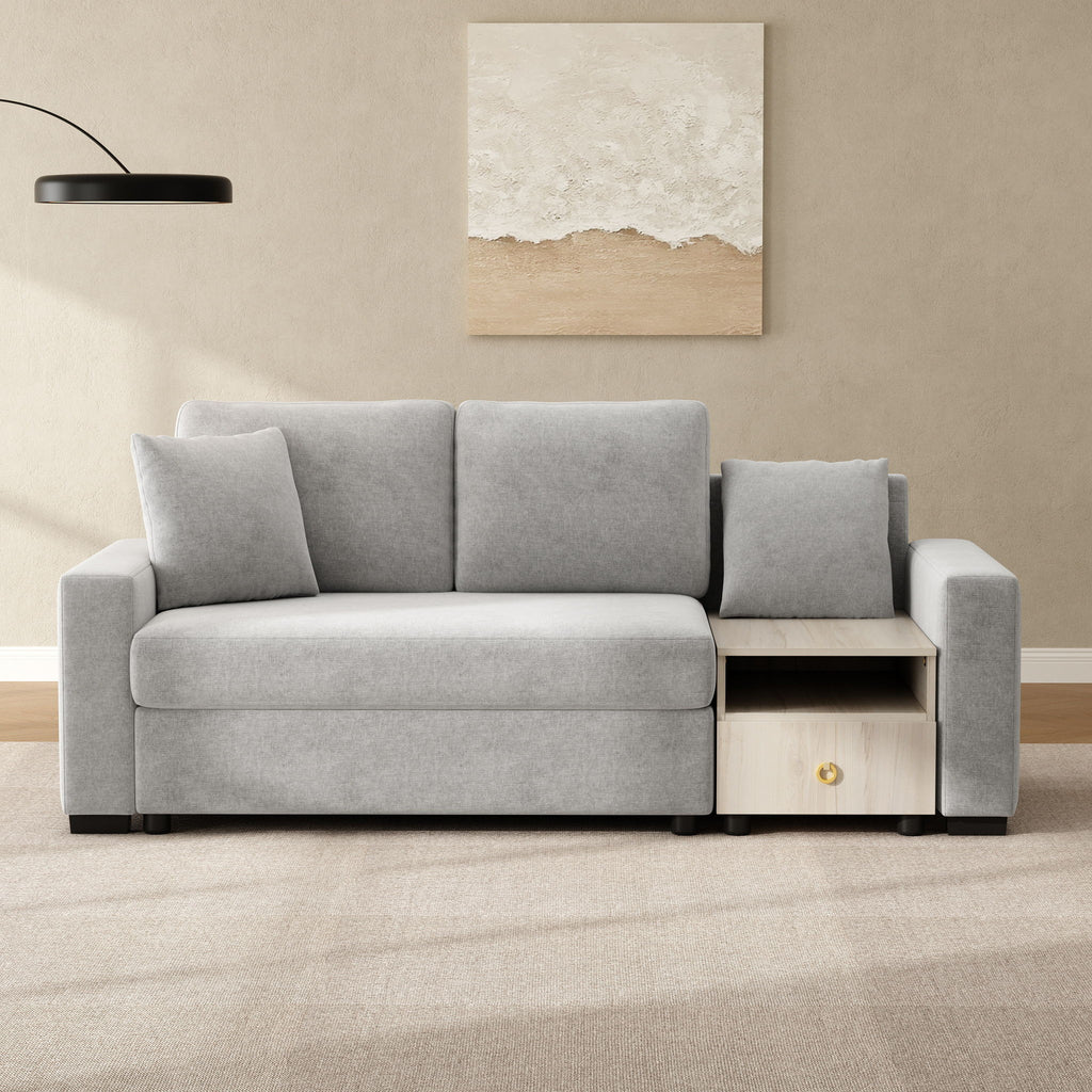 Modular Sofa Couch With Storage Armrest And Center Console