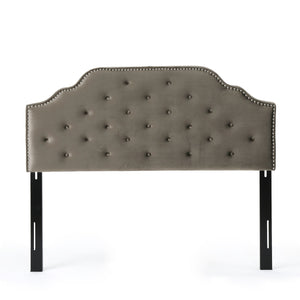 Luella - Button Tufted Upholstered Headboard