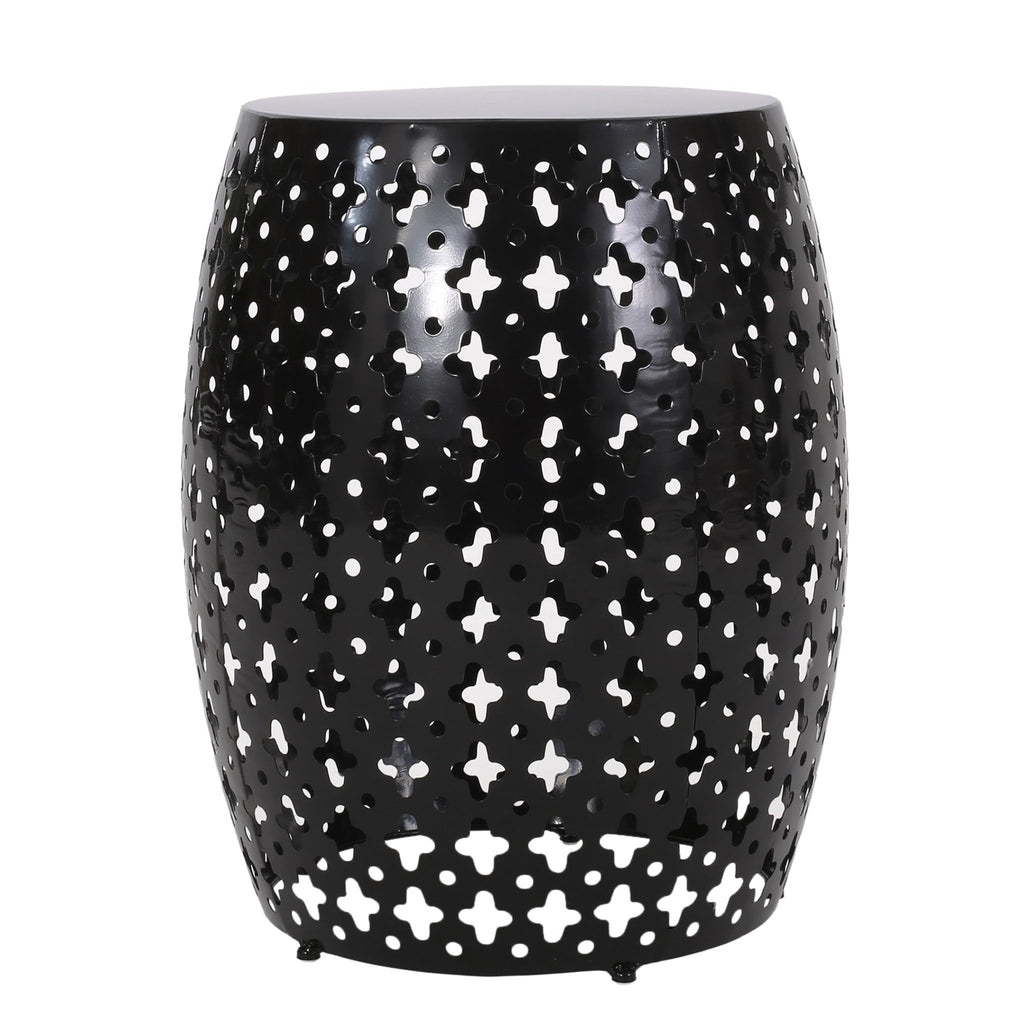 Modern Design, Metal End Table, Large