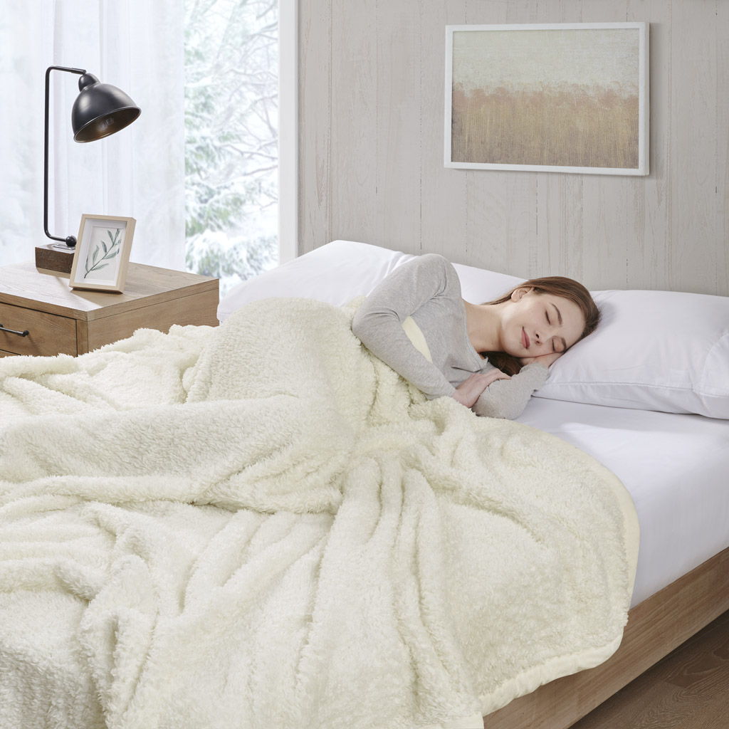 Burlington - Berber Blanket - Ivory