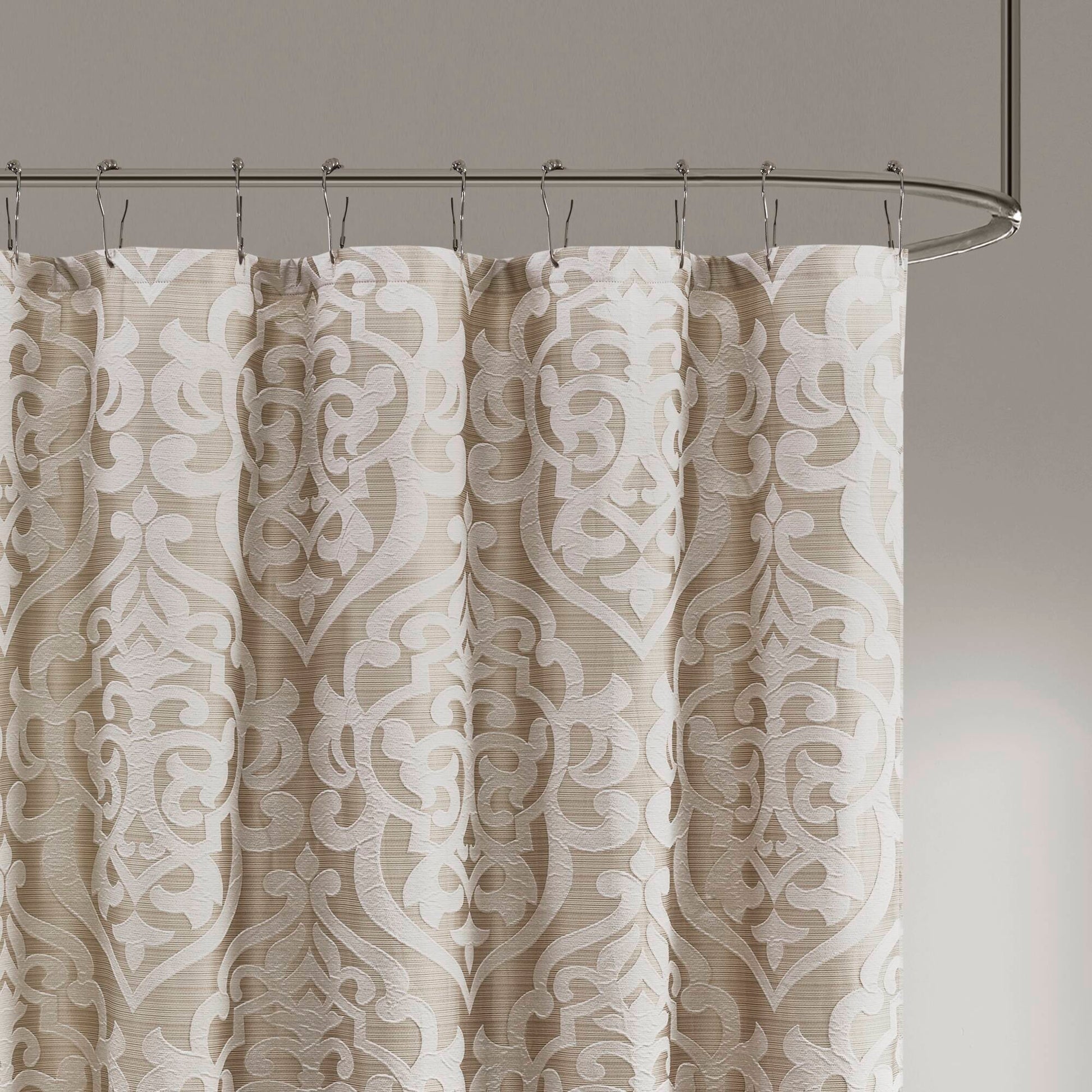 Odette - Shower Curtain - Tan