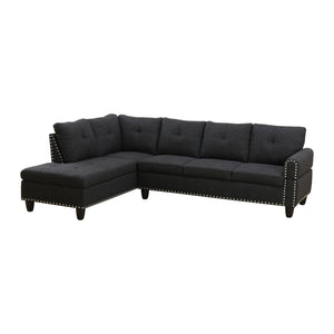 L - Shaped Sectional Sofa With Movable Left Chaise