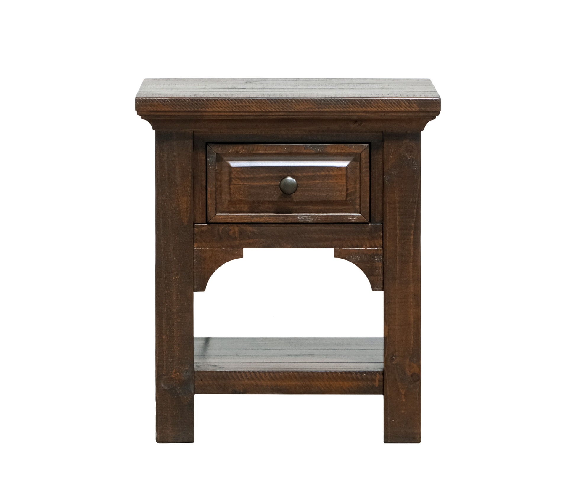 1 Drawer Nightstand - Brown
