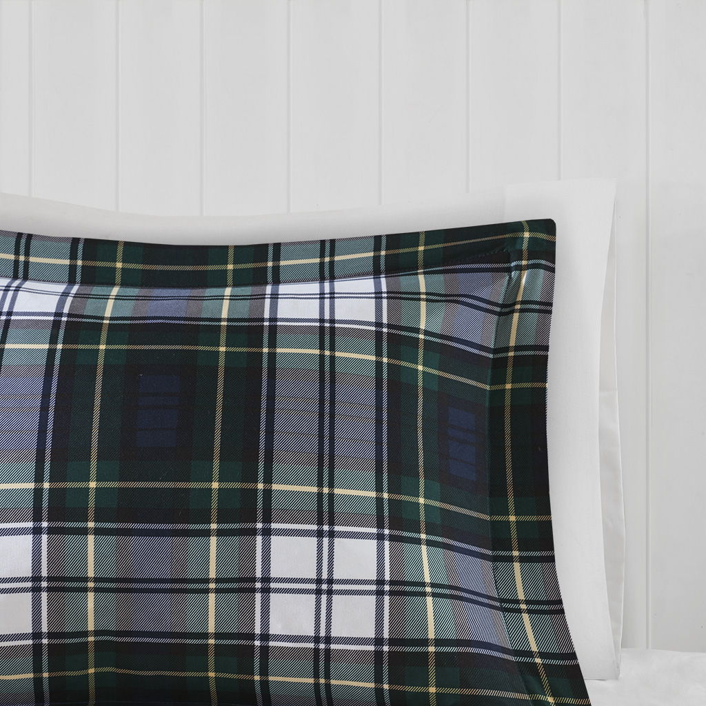 Parkston - King 3M Scotchgard Down Alternative All Season Comforter Set - Navy