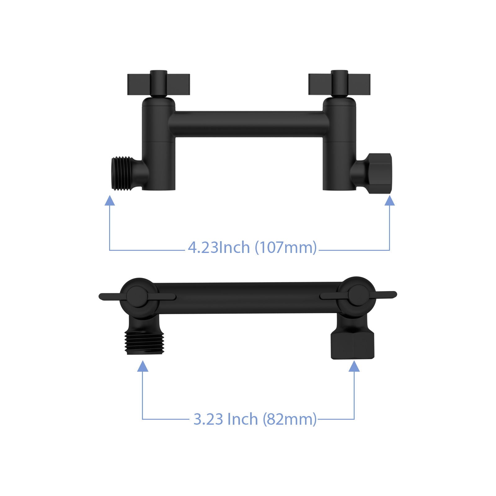 Sleek Design Stainless Steel Shower Arm Extension