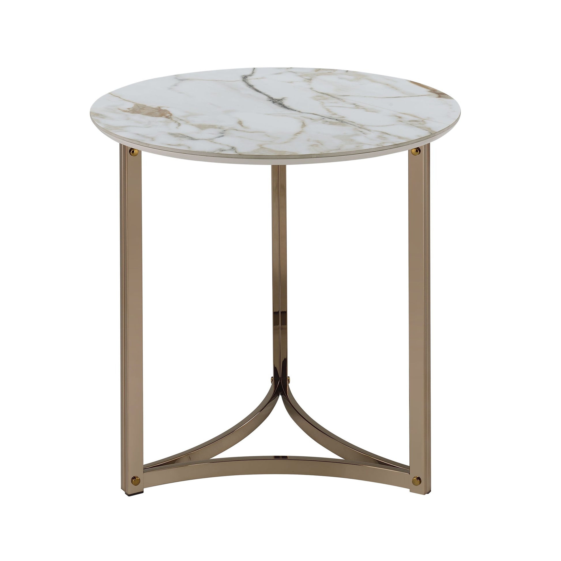 Aziz - Sintered Stone Top Round Coffee Table