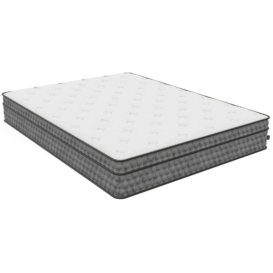 Zen Cool - Gel Hybrid Euro-Top Mattress - Medium Feel