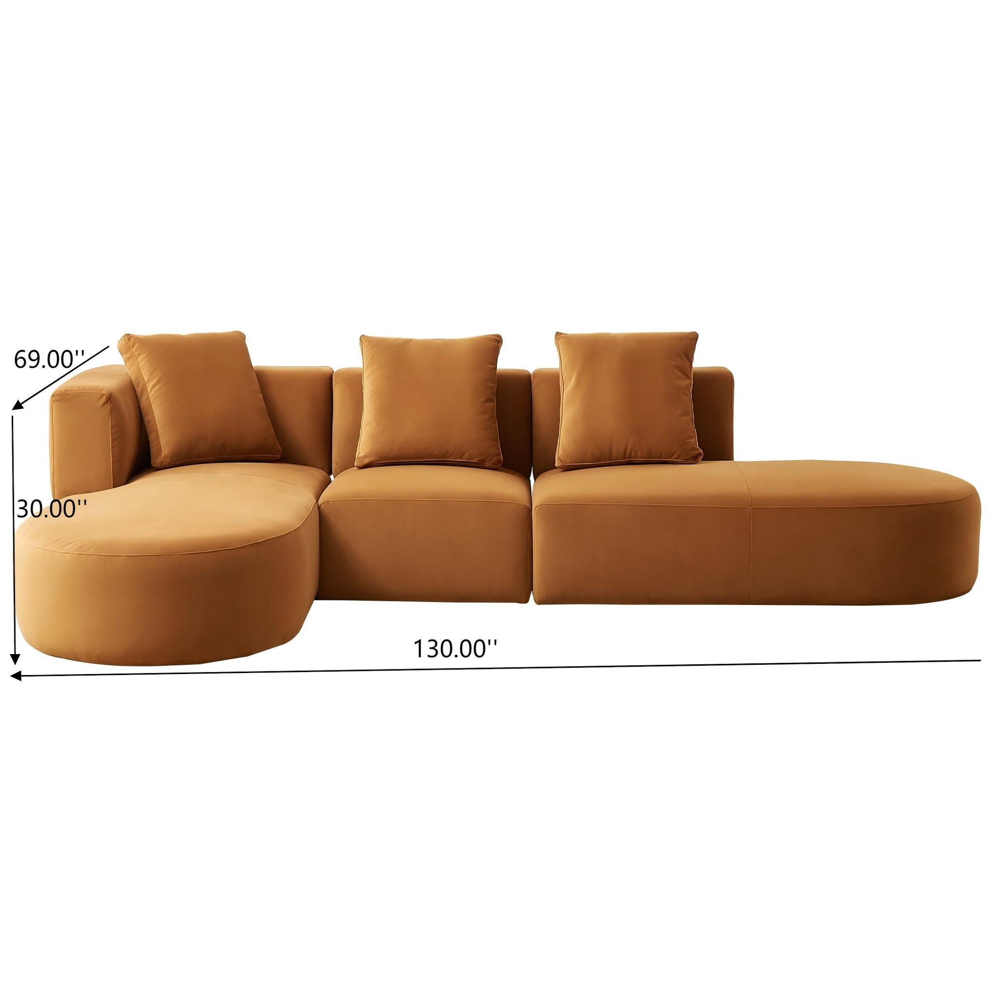 Orby - Stylish Sectional Sofa