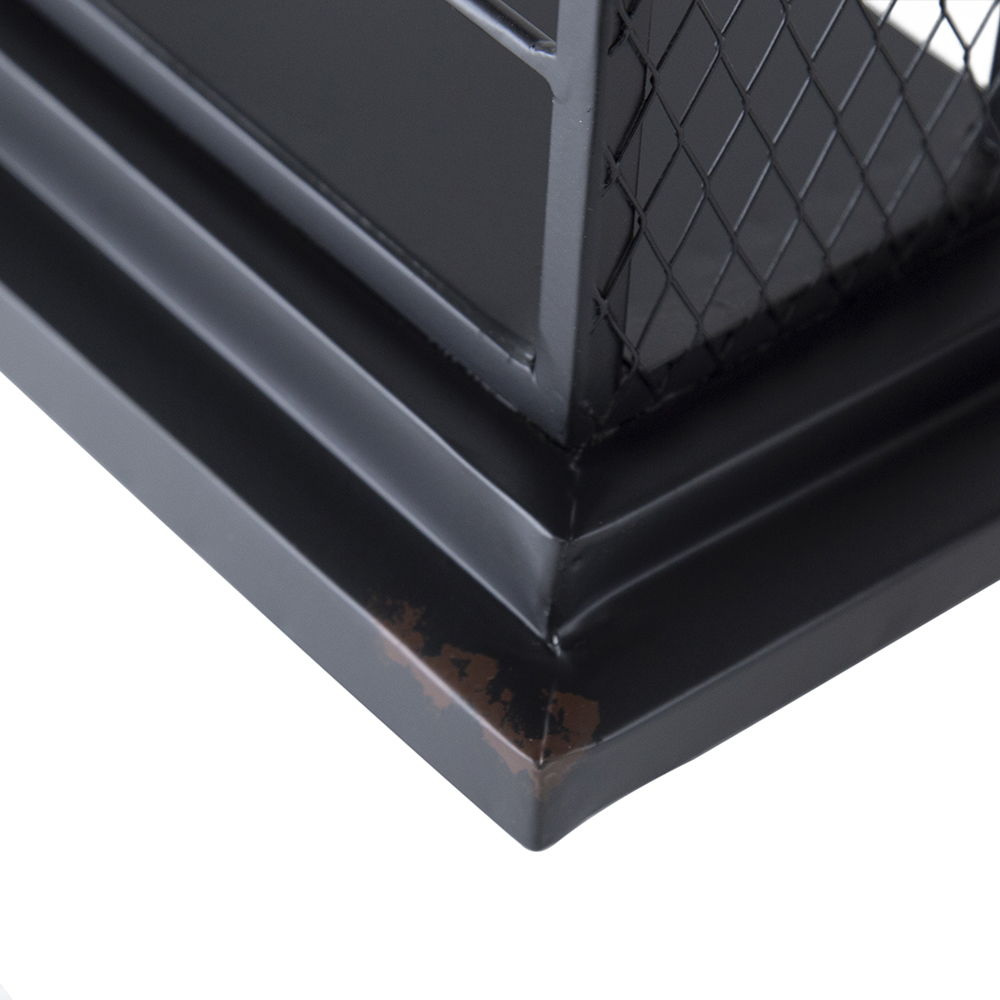 Floating Wine Bar Shelf With Glass Holder And Display Shelves - Black