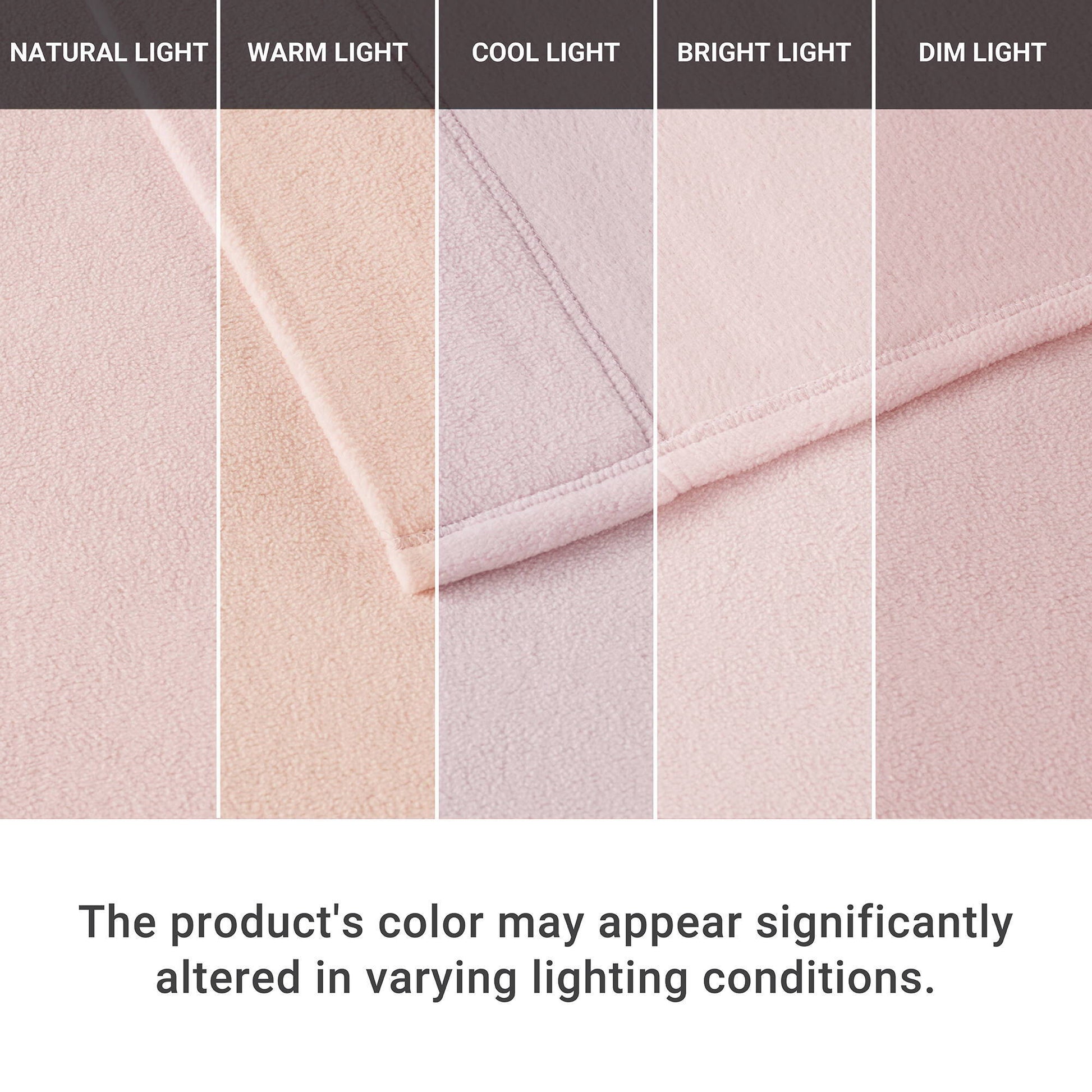 Micro Fleece - King Sheet Set - Blush