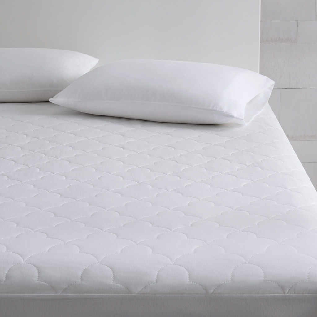 All Natural - Queen Quilted Mattress - White