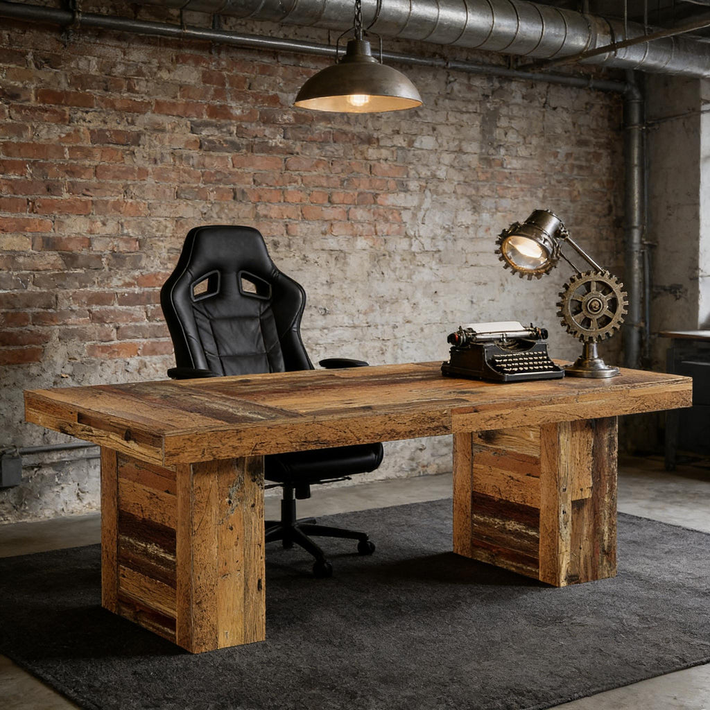 Executive Desk - Brown