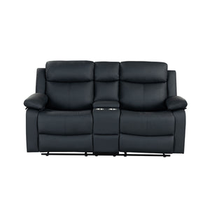 Blanche - Console Reclining Loveseat With LED Lights
