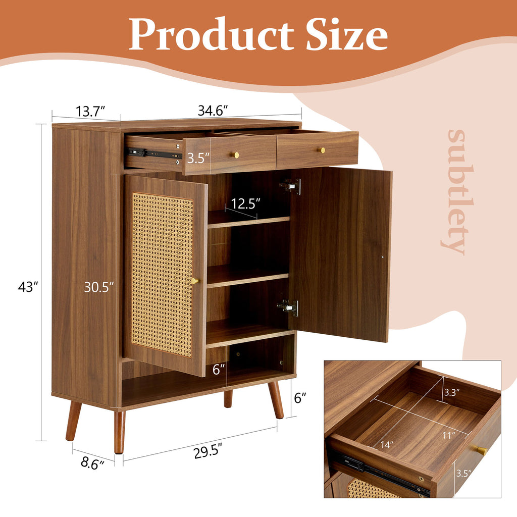 Multifunctional Modern Minimalist Shoe Cabinet