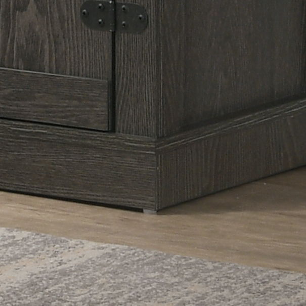 Salma - 58" Wide TV Stand With 2 Open Shelves And 2 Cabinets