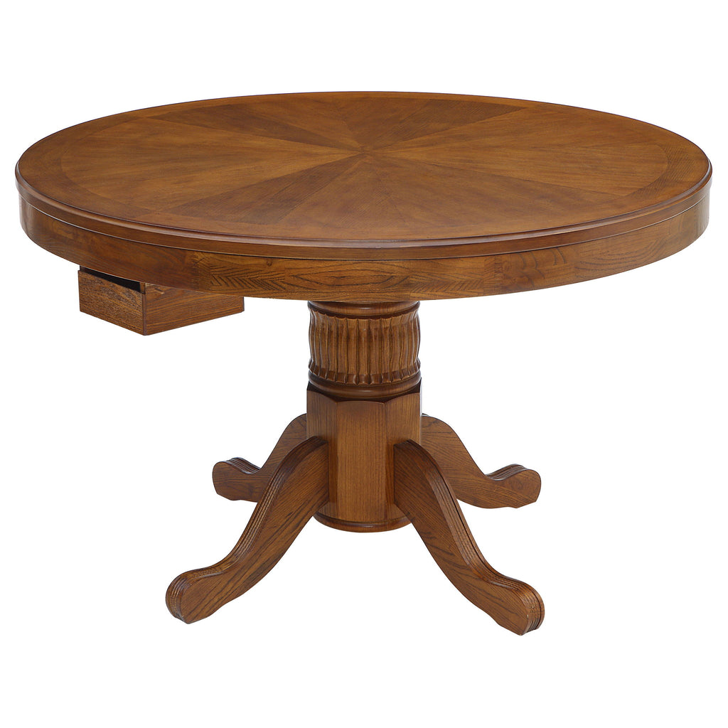 Florenz - 5 Piece Dining And Game Set - Amber