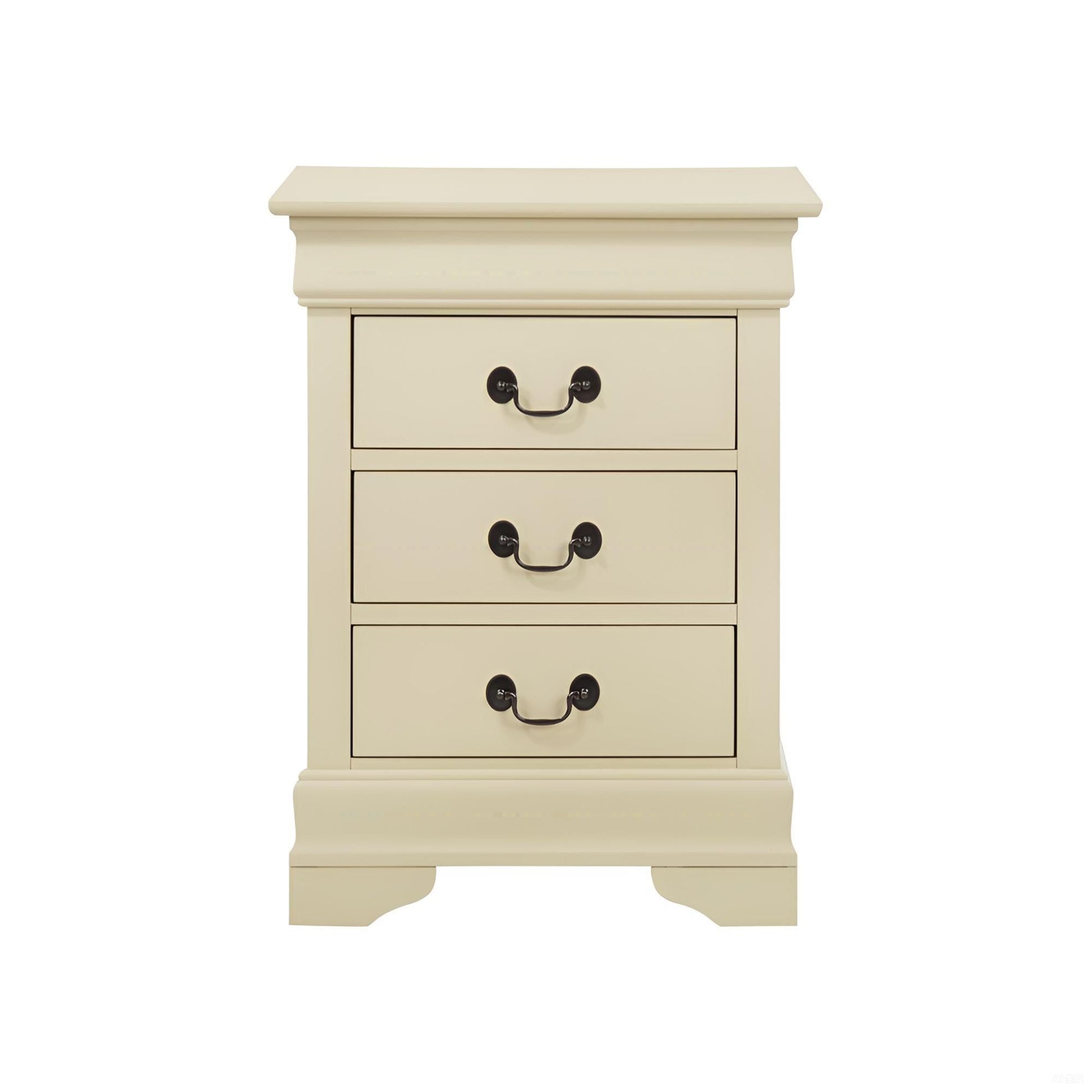 Louis Phillipe - Nightstand - Wood