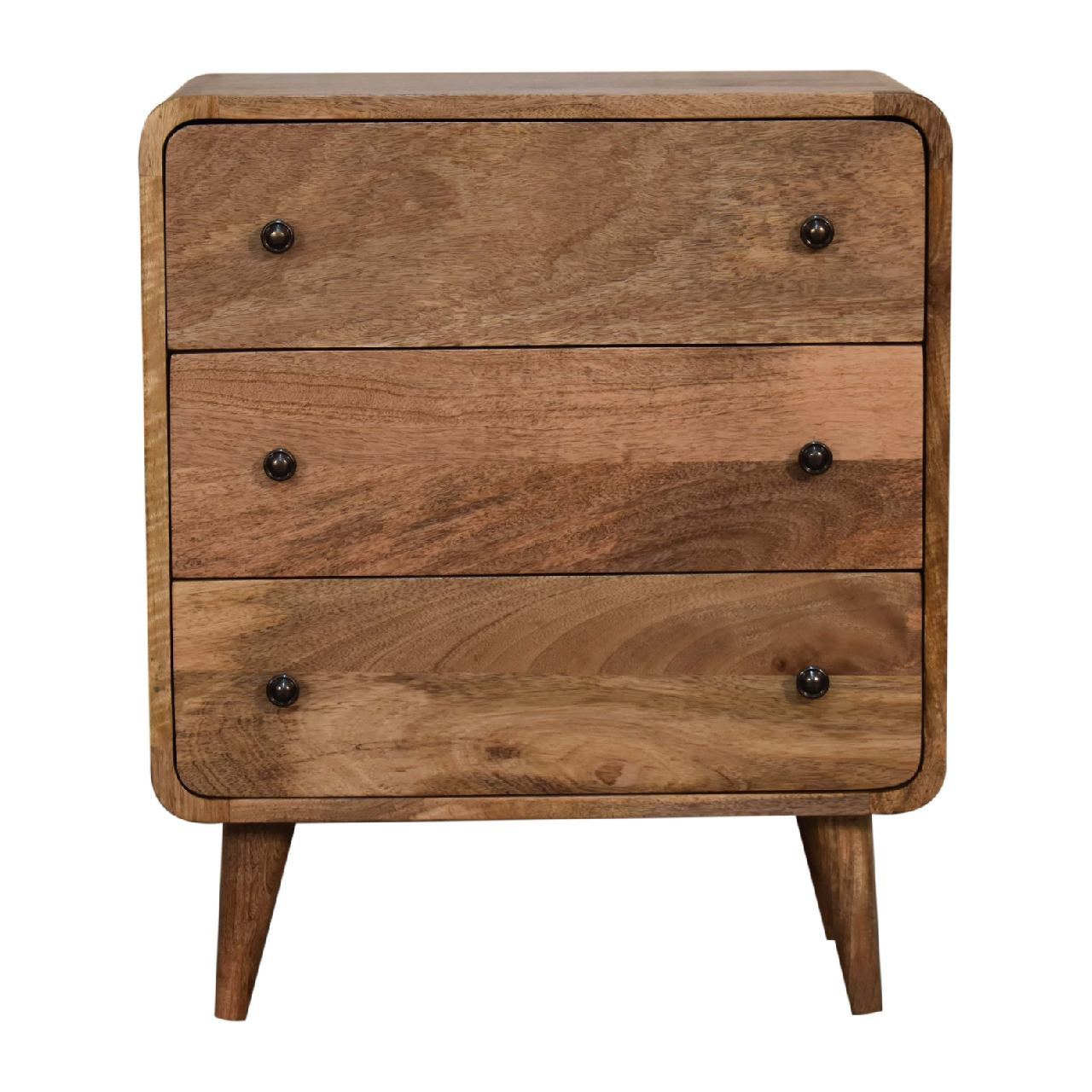 3 Drawer Mini Curved Chest