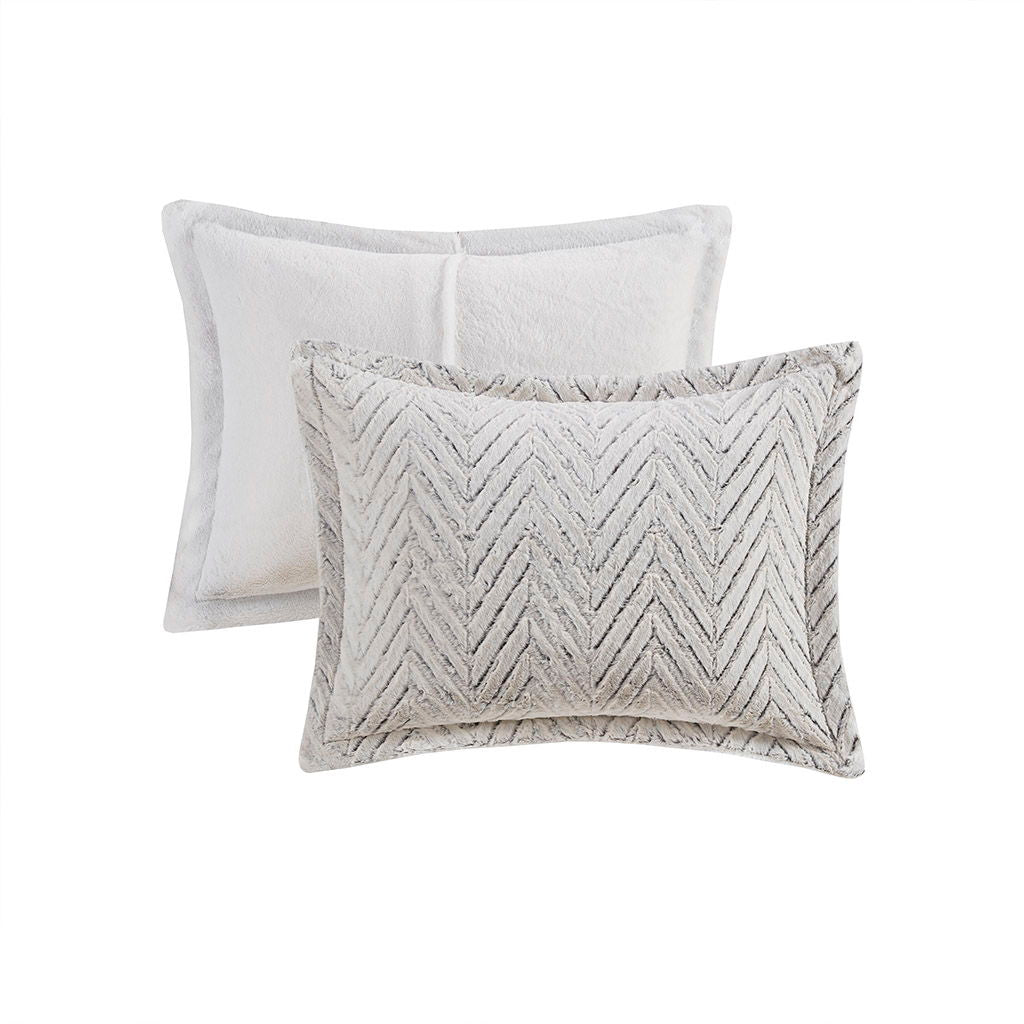 Adelyn - Twin Ultra Down Alternative Comforter Set - Ivory