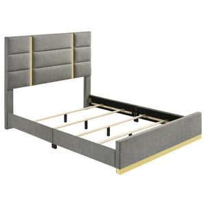 Lauryn - Upholstered Panel Bed
