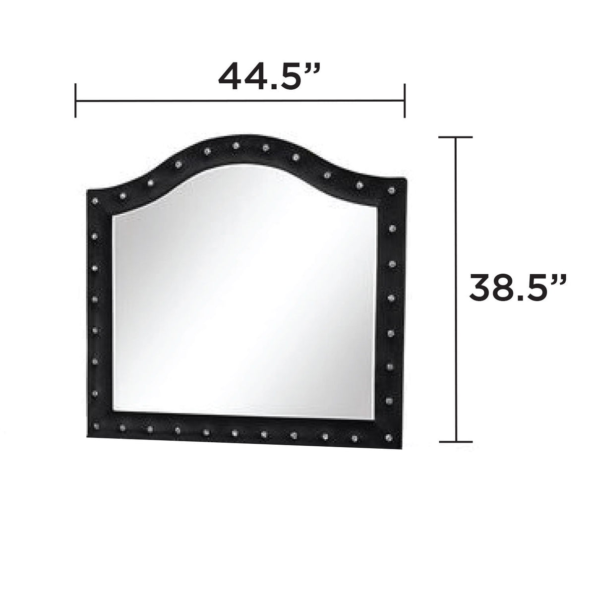 Sophia - Tufted Upholstery Mirror