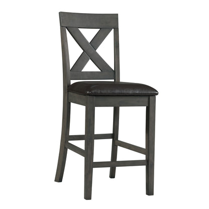 Alex - Counter Side Chair With Pu (Set of 2)