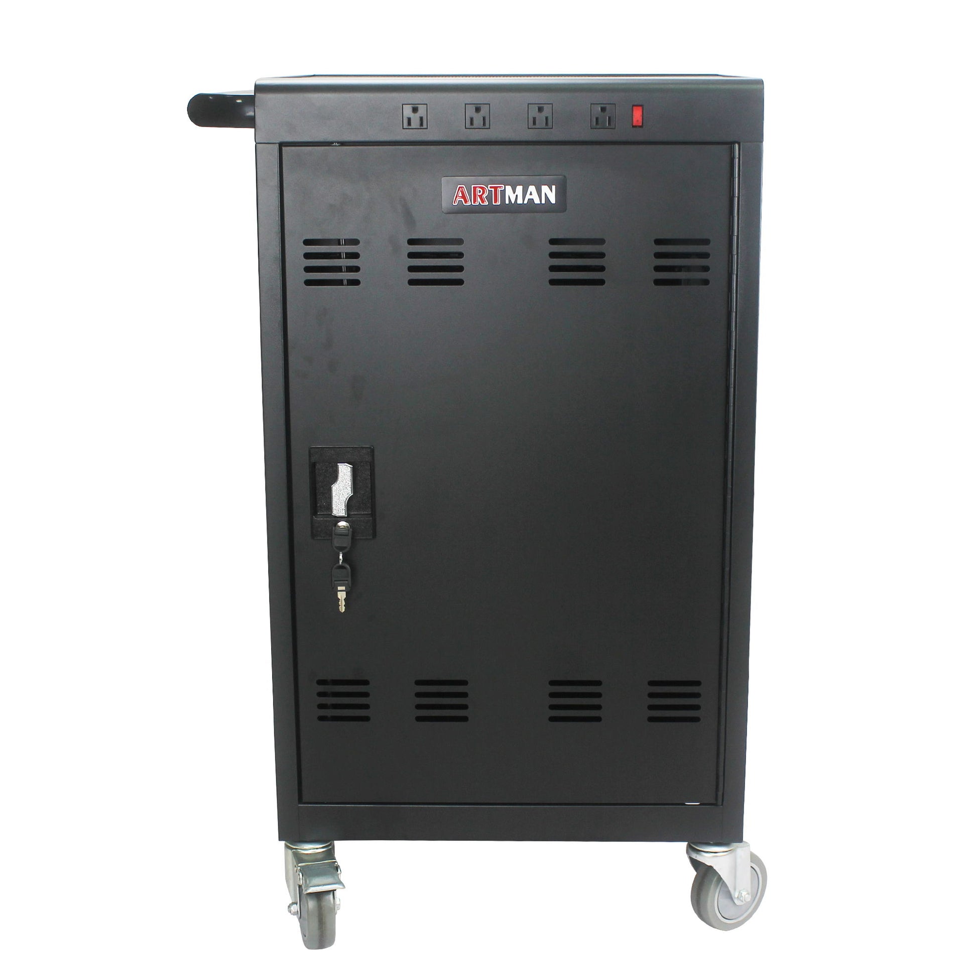 Mobile Charging Cart For Tablets Laptops 35, Device Capacity Matt Metal