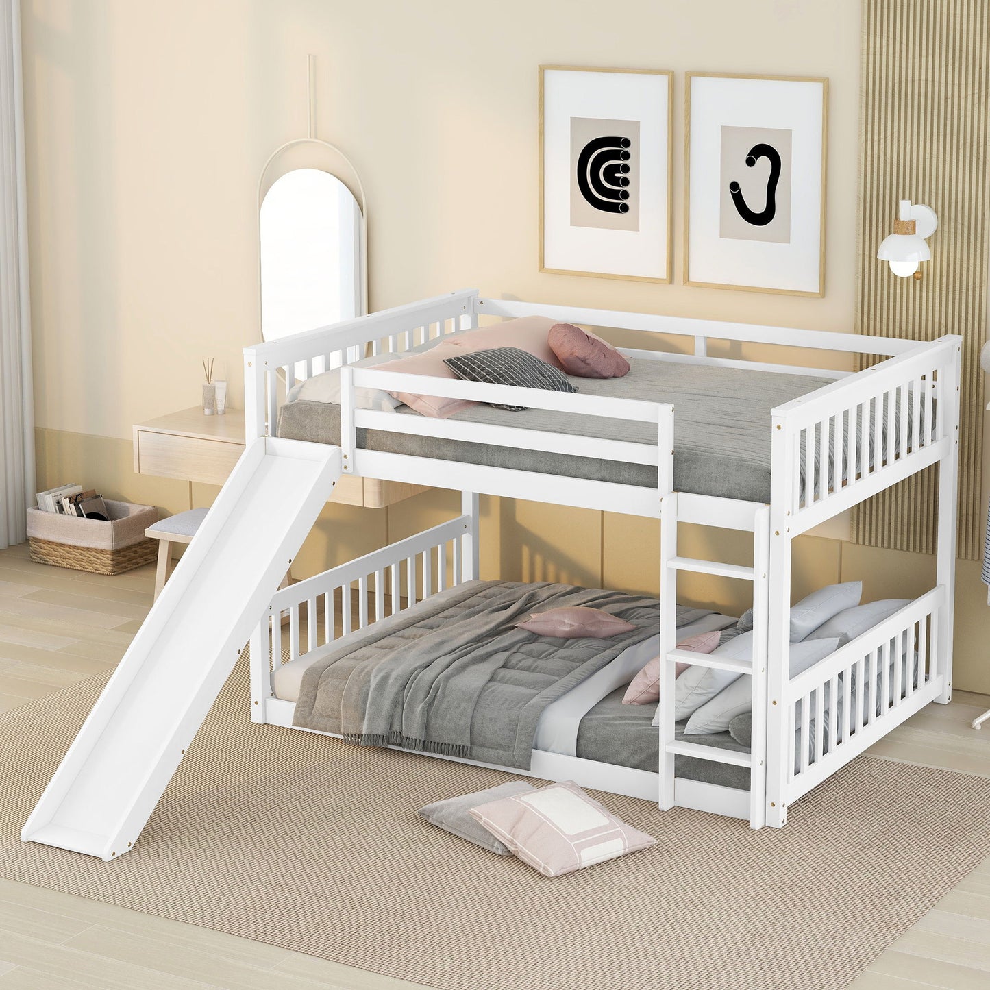 Bunk Bed With Slide And Ladder