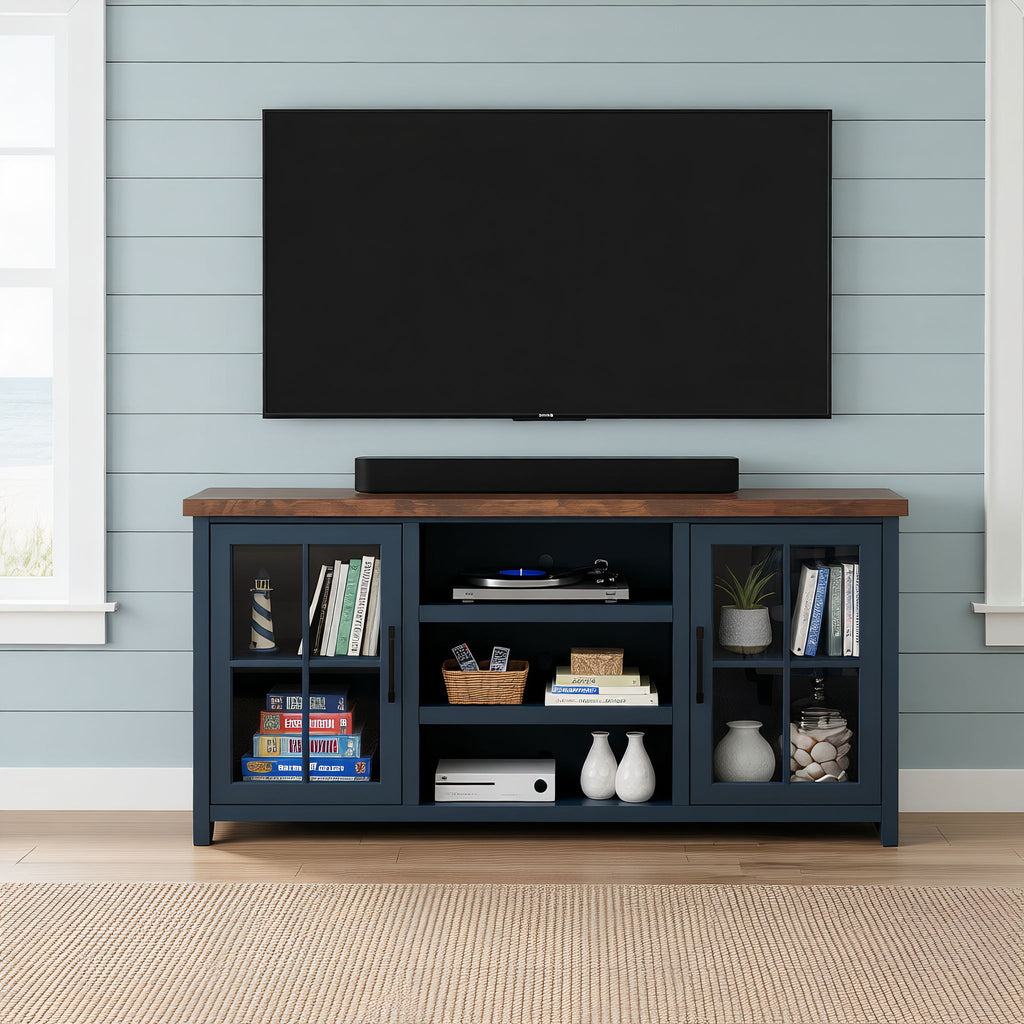 TV Stand Console & Cable Management