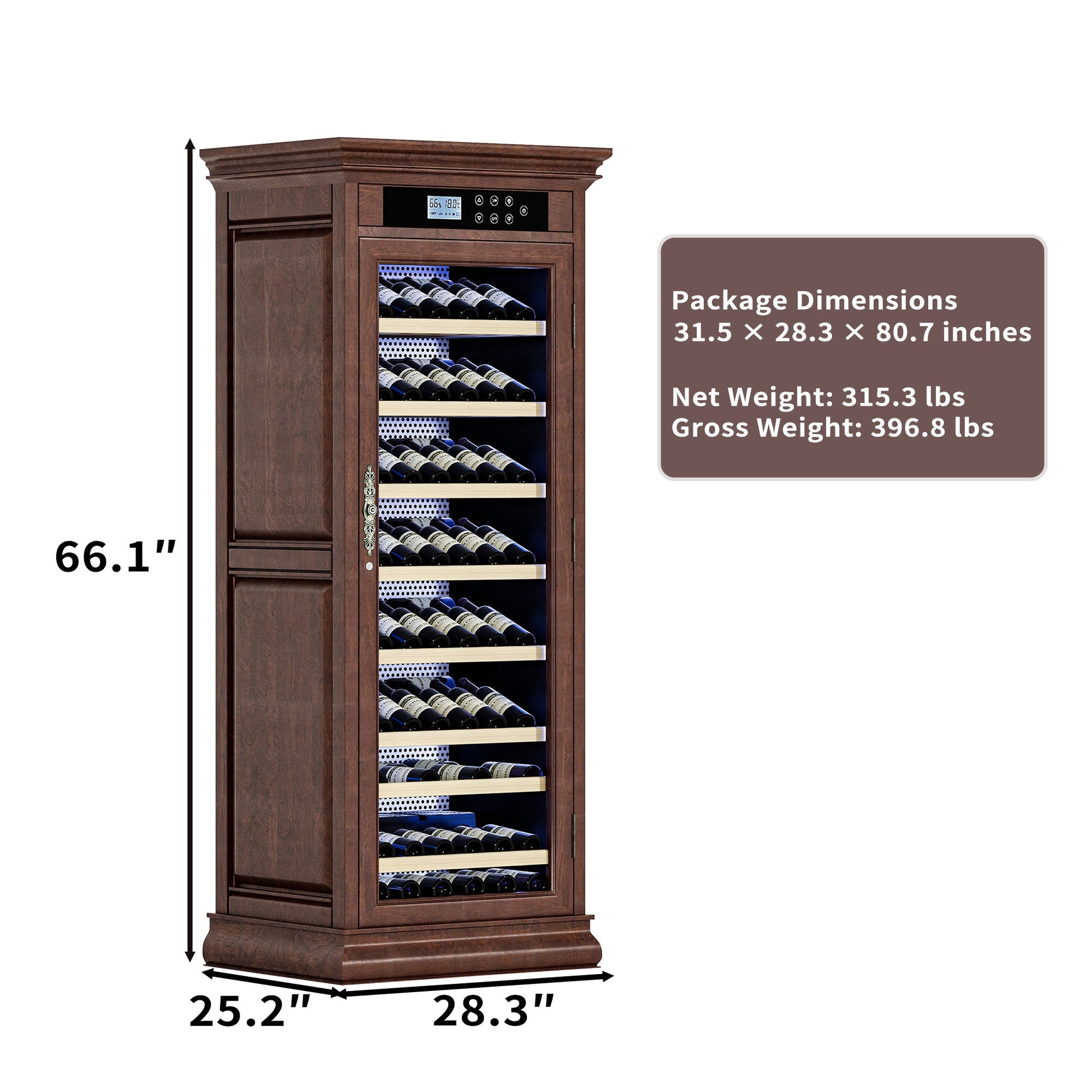 Temperature Control Professional Wine Cabinet