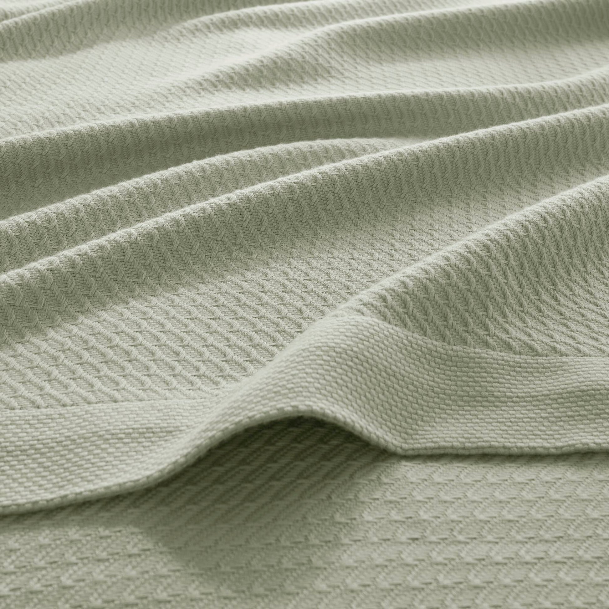 Egyptian Cotton - Full/Queen Blanket - Sage Green