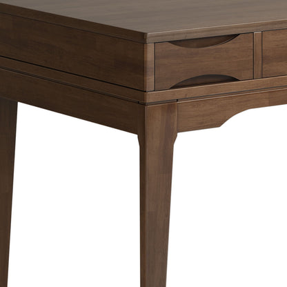 Harper - Small Desk - Walnut Brown