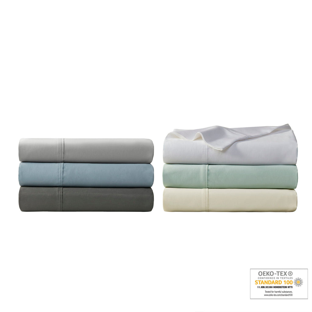 1000 Thread Count - King HeiQ Smart Temperature Blend 4 Piece Sheet Set - Charcoal