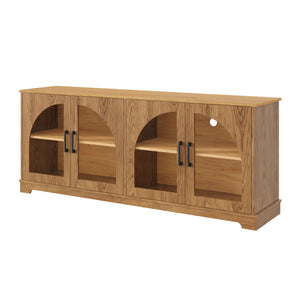 TV Stand With Semi Arched Doors