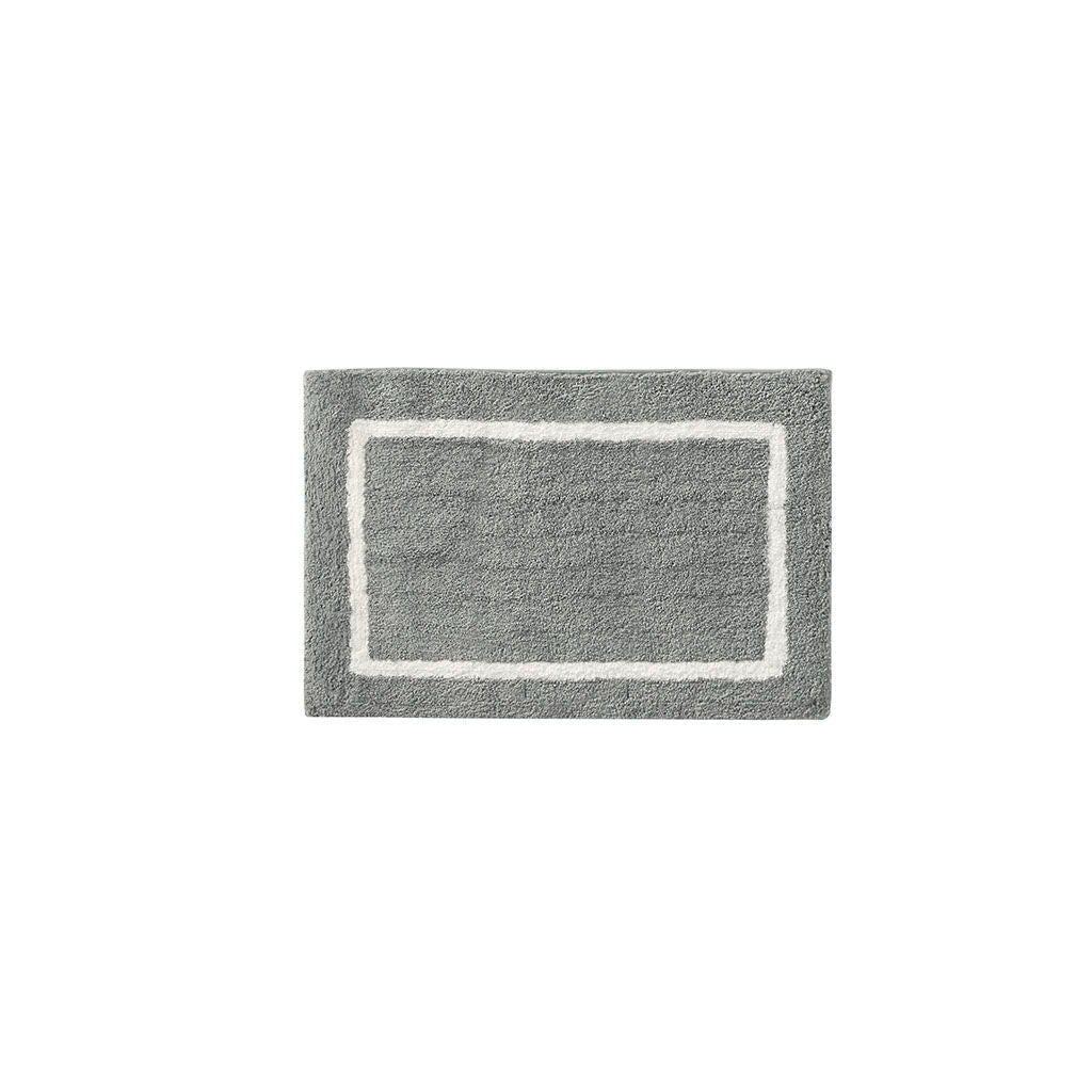 Bittman - 21" x 34" ReversibleBath Rug - Gray