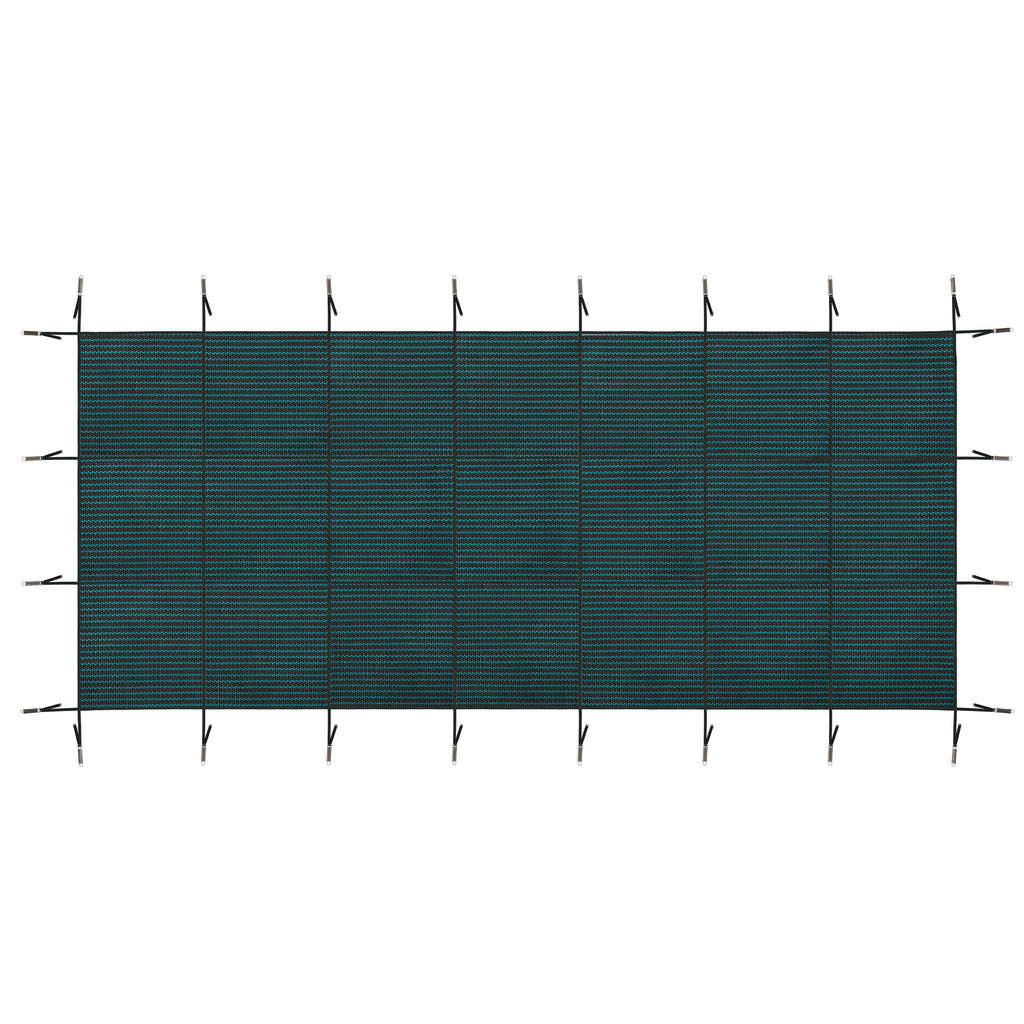 Swimming Pool Safety Cover For Underground Pools - Green