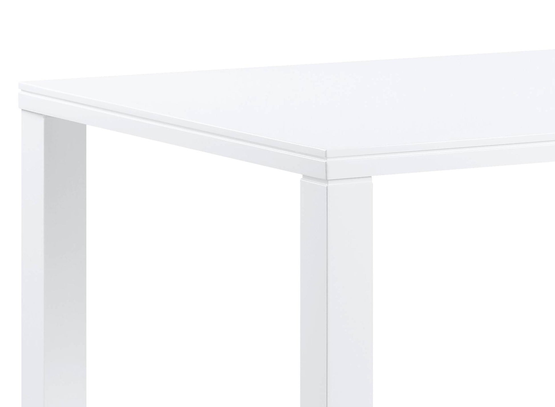 Pagan - High Gloss Dining Table - White