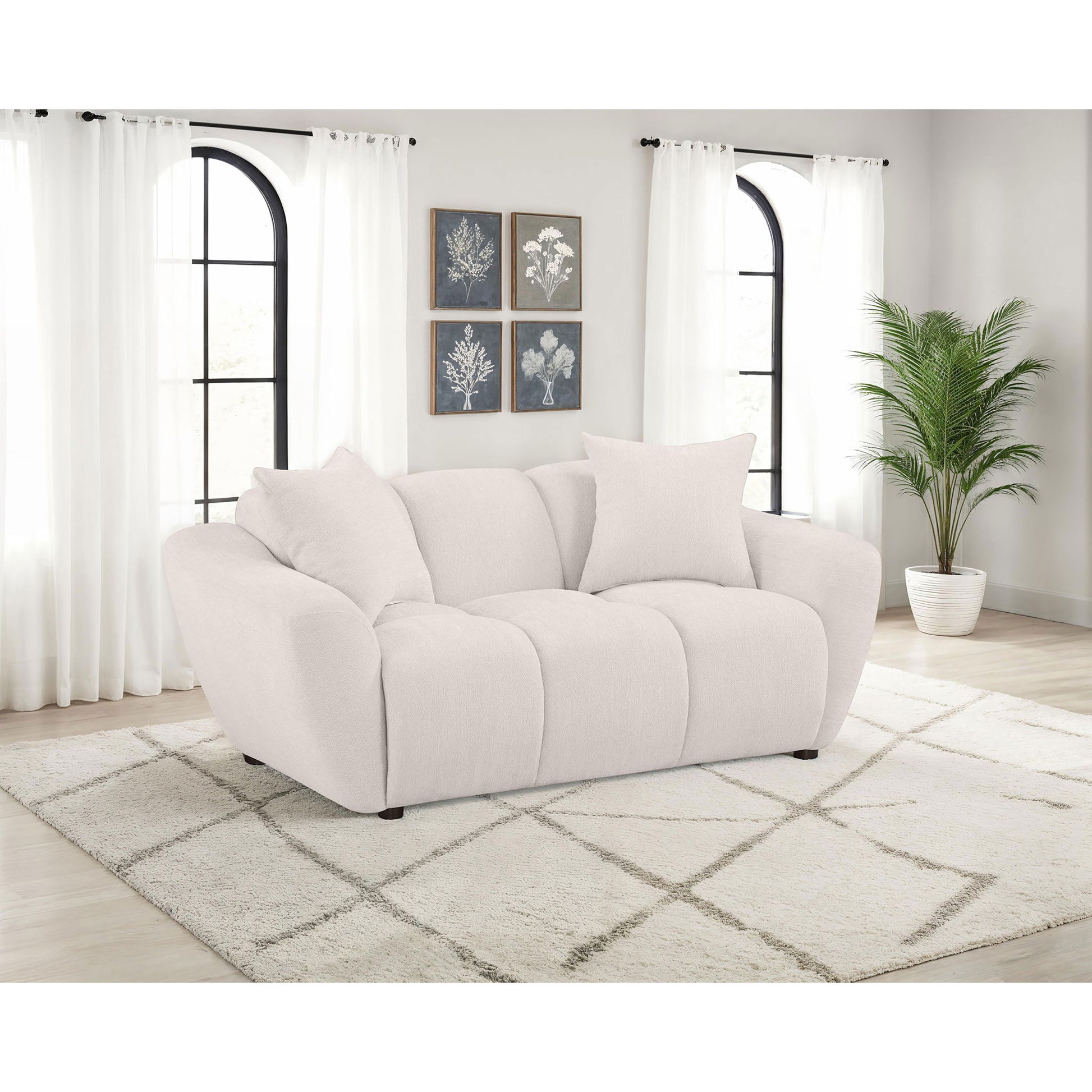 Tampa - Loveseat - Greige